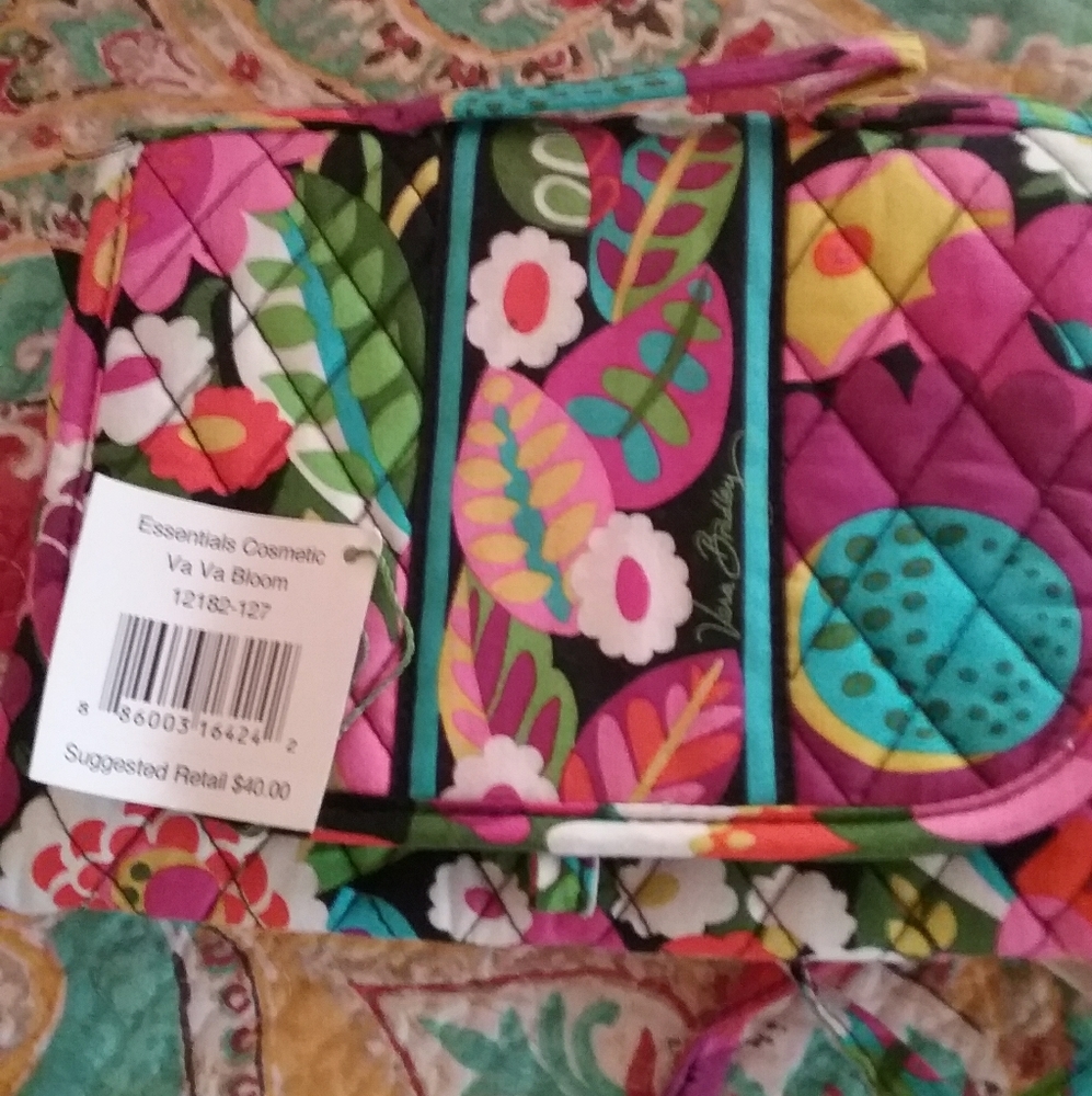 Vera Bradley  Cosmetics  bag